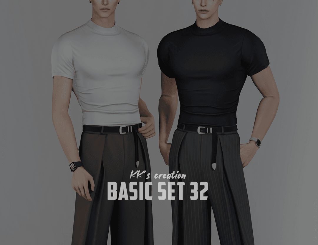 Скриншот мода Сет одежды Basic set 32